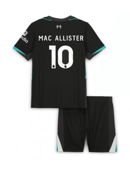 Liverpool Alexis Mac Allister #10 Auswärts Trikotsatz für Kinder 2024-25 Kurzarm (+ Kurze Hosen)